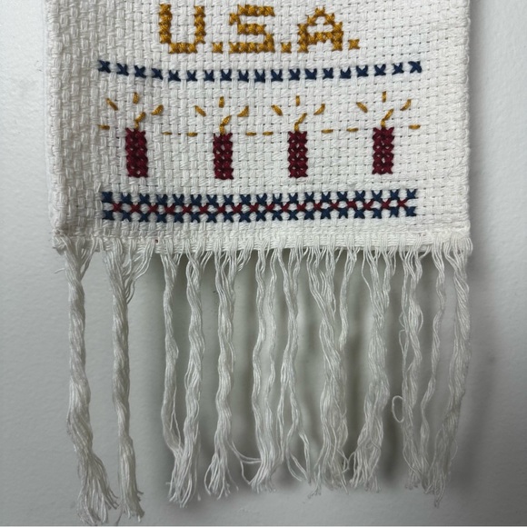 Handmade July 4th Wall Hanging - Picture 6 of 8